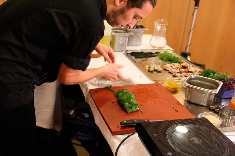 taller javier fins cocina atantica