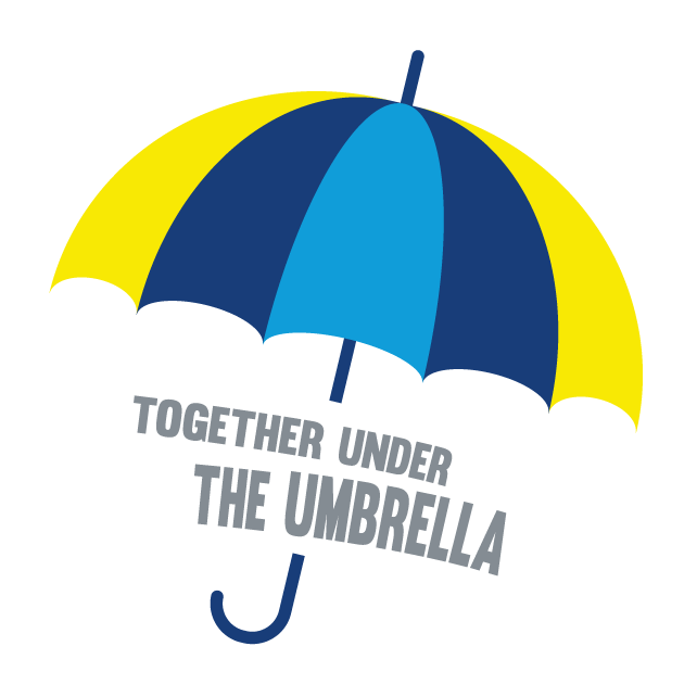 Under the umbrella