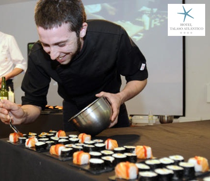 Taller de cocina saludable con el chef javier fins de HTA