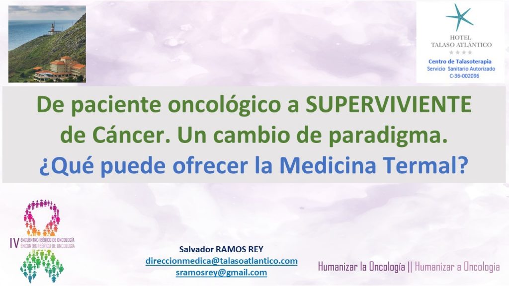 Curso Medicina Termal Cáncer - Doctor Salvador Ramos