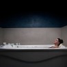 Bañera Península con agua de mar