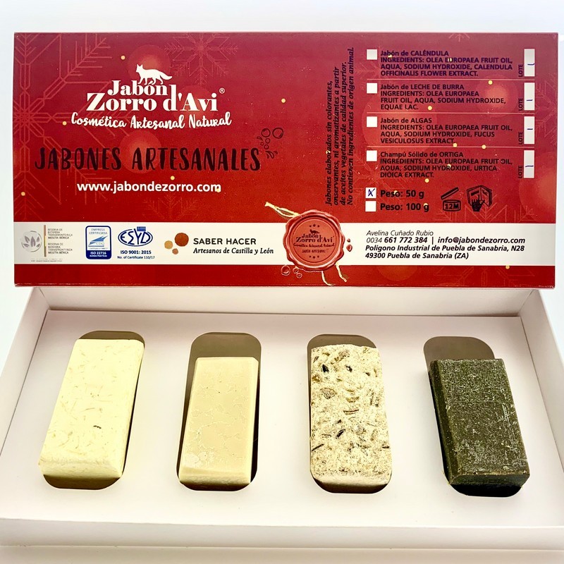 Caja de Jabones Artesanales de Talaso Atlantico