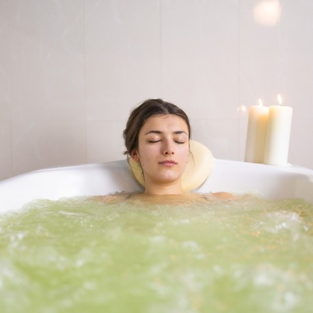 Bañera Niágara con Agua de Mar y Microalgas